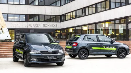 Skoda a pus la dispoziţie 15 Fabia pentru un proiect de car-sharing