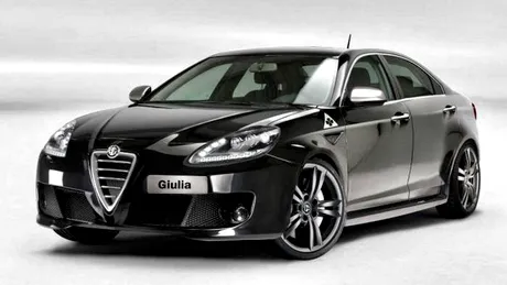 Alfa Romeo Giulia ar putea arăta aşa!