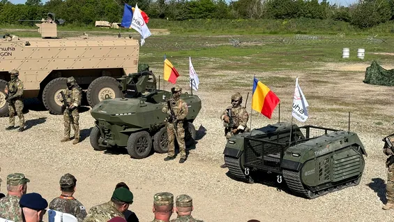 Compania pentru capturarea cărui robot terestru Rusia oferă o recompensă vrea să ofere UGV-uri Armatei Române. Cu cine concurează Milrem din Estonia pentru contractul MApN?