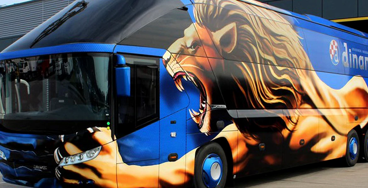 Autocarul lui Dinamo Zagreb a fost cumpărat de o echipă din România. Află cât a costat