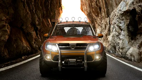 Concept Dacia Duster, preparat pentru off-road