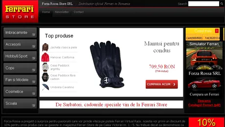 Ferrari Store împlineşte 1 an!