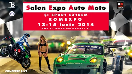 Bucharest Wheels Arena 2014 aduce spectacolul auto-moto la Romexpo