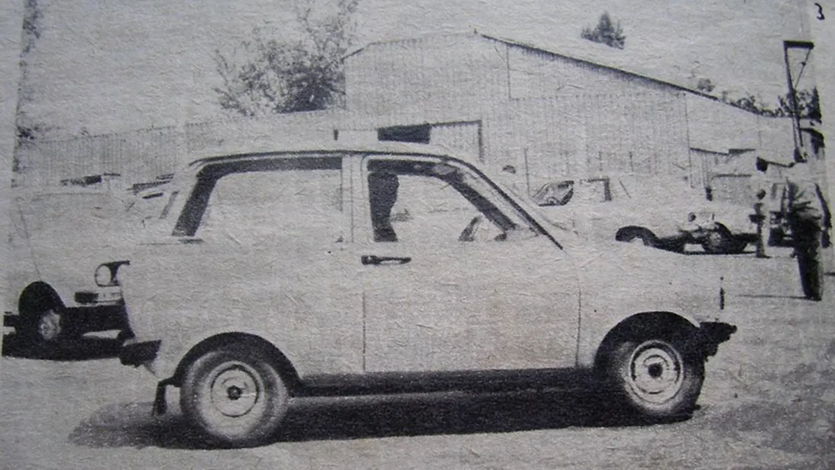 Un prototip pentru şoferul român din 1980 