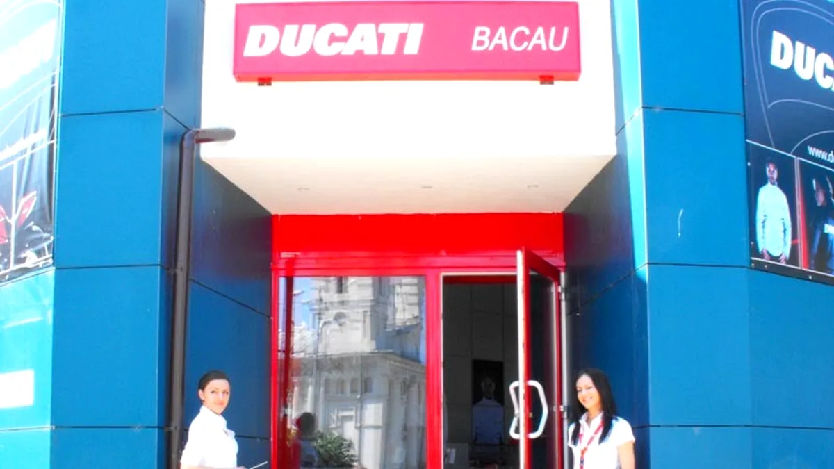 Showroom Ducati lansat la Bacău