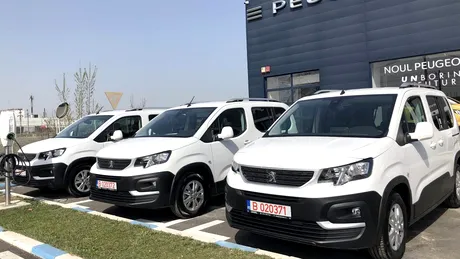 Trust Motors oferă trei mașini Peugeot Rifter institutului Matei Balș