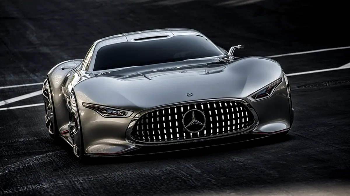 Mercedes AMG Vision GT Concept din Gran Turismo 6. VIDEO cu maşina reală