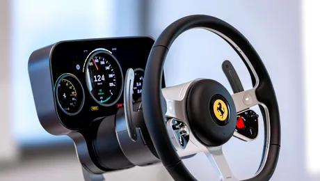 Foto | Ferrari prezintă numele și interiorul primei sale mașini electrice. Ferrari Luce va fi prezentat în întregime în mai 2026