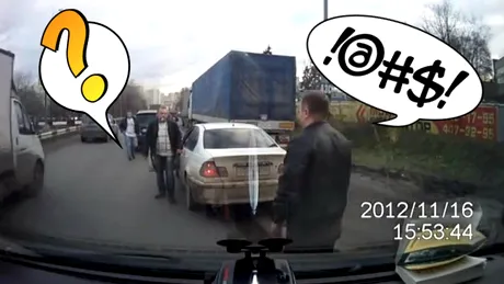 VIDEO: Culmea nesimţirii - ce pedeapsă merită acest şofer beat?