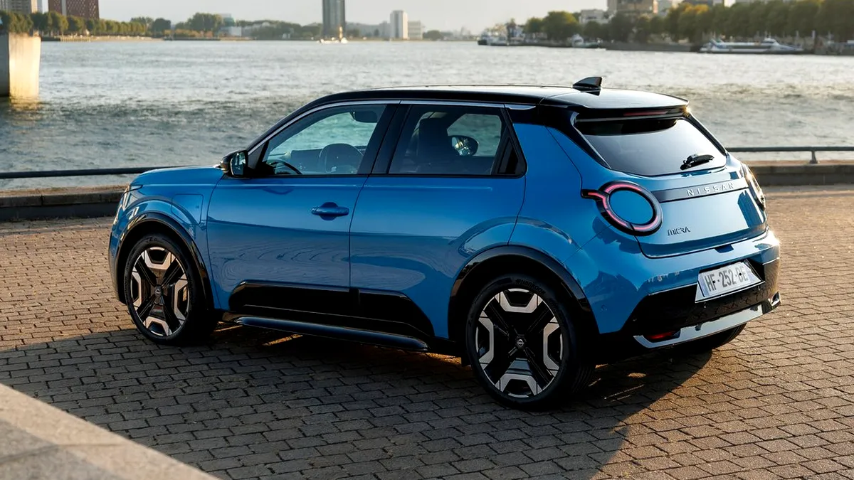 Nissan MICRA trece testul Green NCAP cu 5 stele. Rivalul lui Renault 5 consumă doar 12,6 kWh/100 km