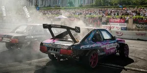 Campionatul Național de Drift începe cu record de participare la etapa din Piața Constituției