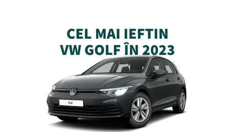 Cât costă cel mai ieftin Volkswagen Golf în 2023. Ce oferă modelul compact al producătorului german