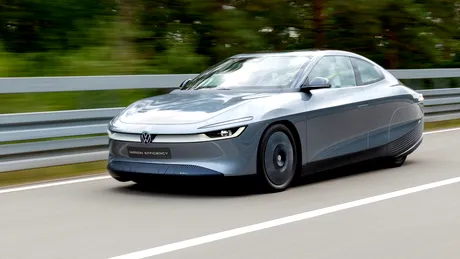 Volkswagen prezintă Mission Efficiency, cel mai eficient autoturism electric din lume. Modelul este aproape gata de producție