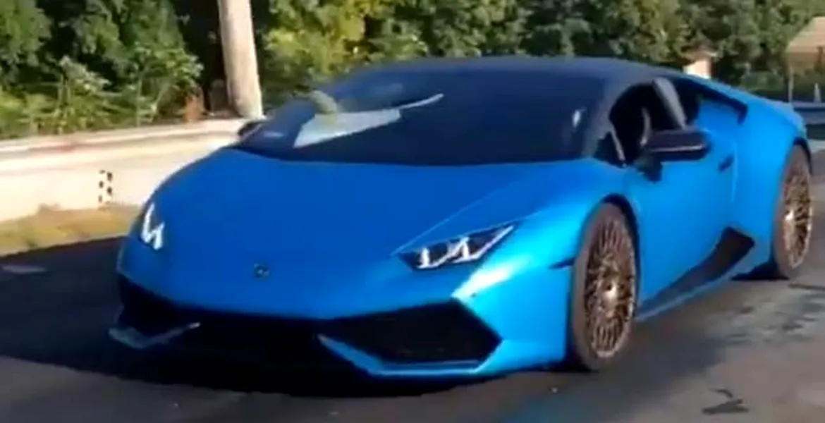 Un puşti de 12 ani ne arată cum se conduce un Huracan – VIDEO
