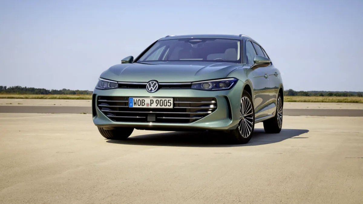 Noul Volkswagen Passat a fost prezentat oficial. Noua generație păstrează motoarele pe motorină - GALERIE FOTO