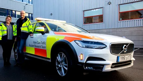 Echipa Volvo de Cercetare a Accidentelor ajută la crearea unor maşini tot mai sigure