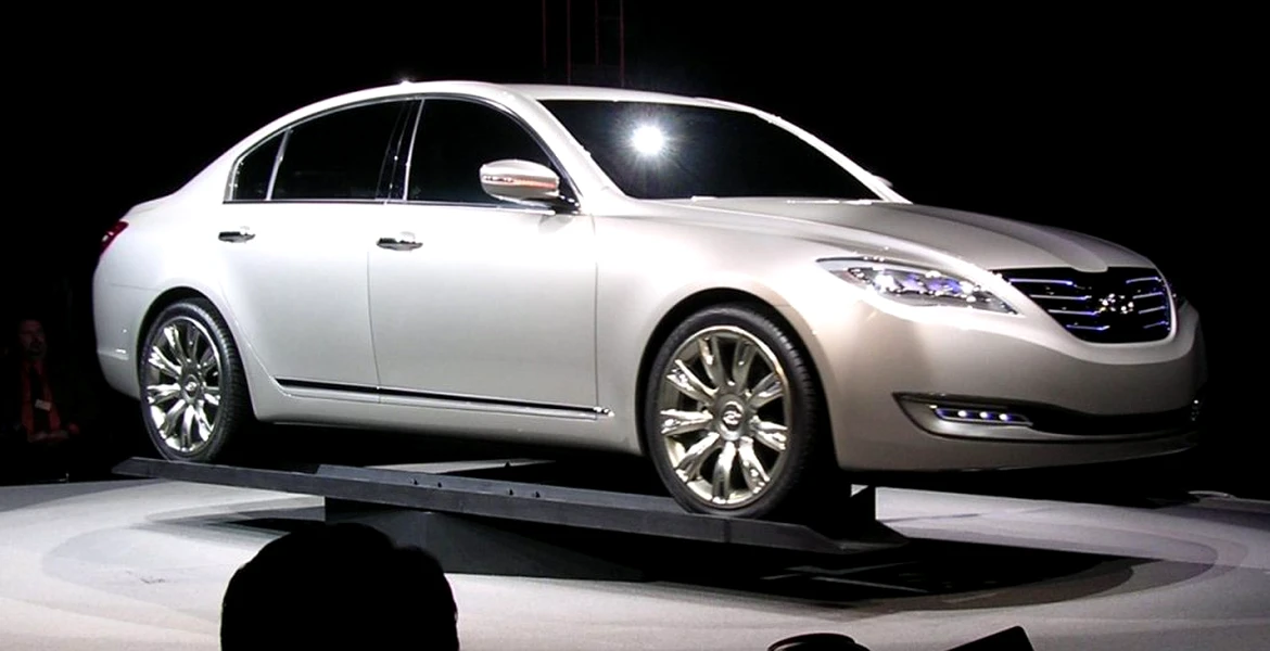 Hyundai Genesis – Maşina Anului în USA la Detroit 2009