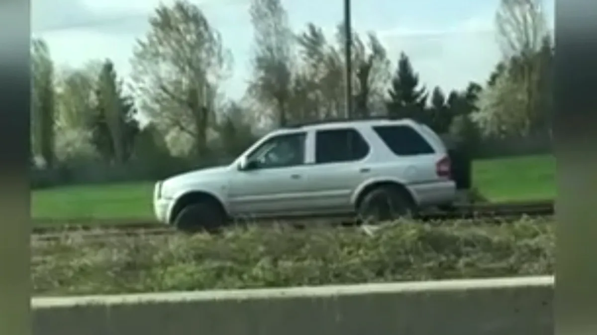 Pe şoseaua de centură se întâmplă lucruri traznite [VIDEO]