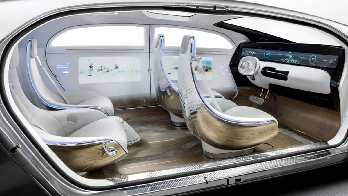 Conceptul Mercedes-Benz F 015 ne arată ideea germanilor despre viitorul auto