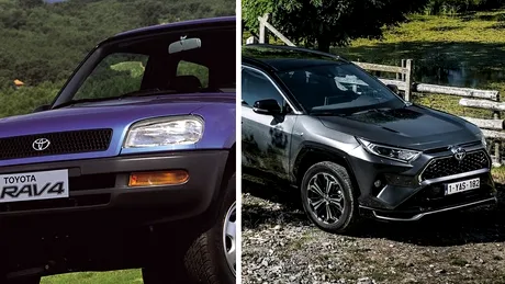 Toyota RAV4 sărbătorește 30 de ani. A fost unul dintre primele SUV-uri