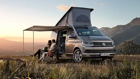 Noul Volkswagen T6 California e pregătit pentru toate călătoriile tale