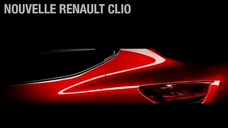 Un nou teaser pentru Renault Clio 4, în aşteptarea Salonului Auto Paris 2012