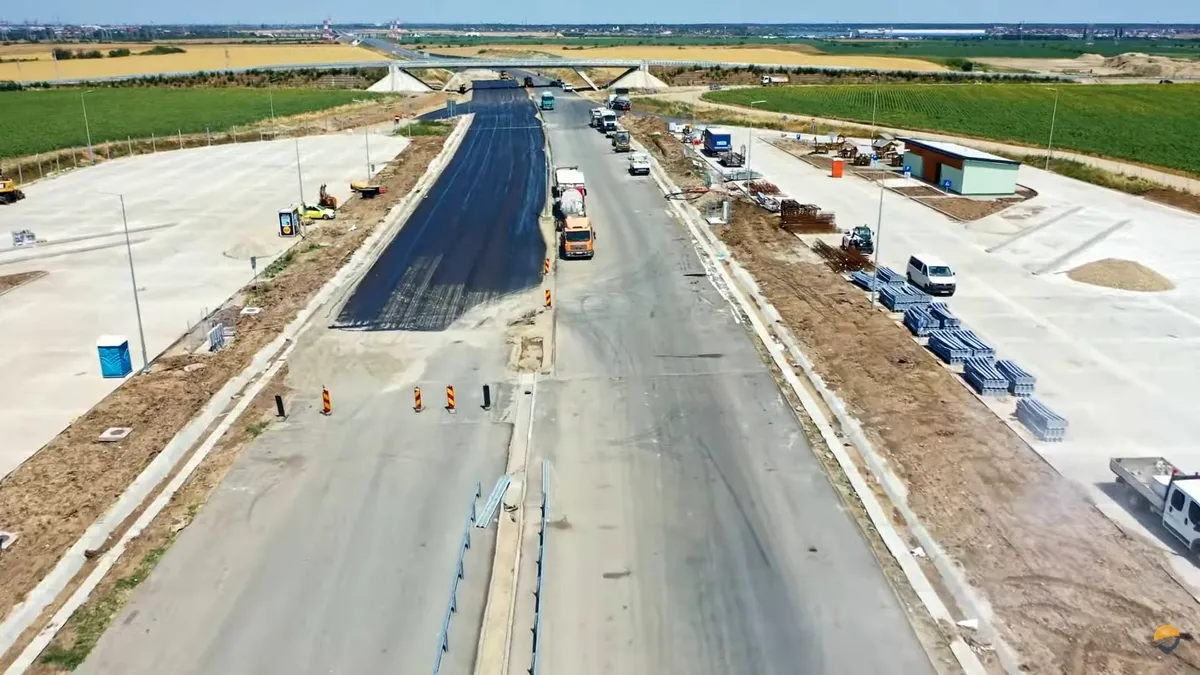 Probleme pentru Autostrada de Centură a Bucureștiului. Când va fi deschis circulației tronsonul până la Autostrada Soarelui - VIDEO