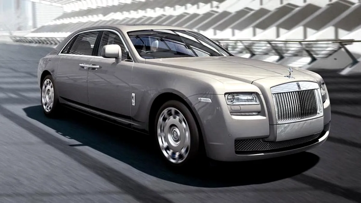 Versiunea cu ampatament lung Rolls Royce Ghost EW