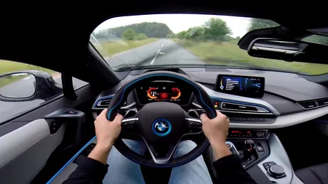 BMW i8: acceleraţie 0-254 km/h. VIDEO