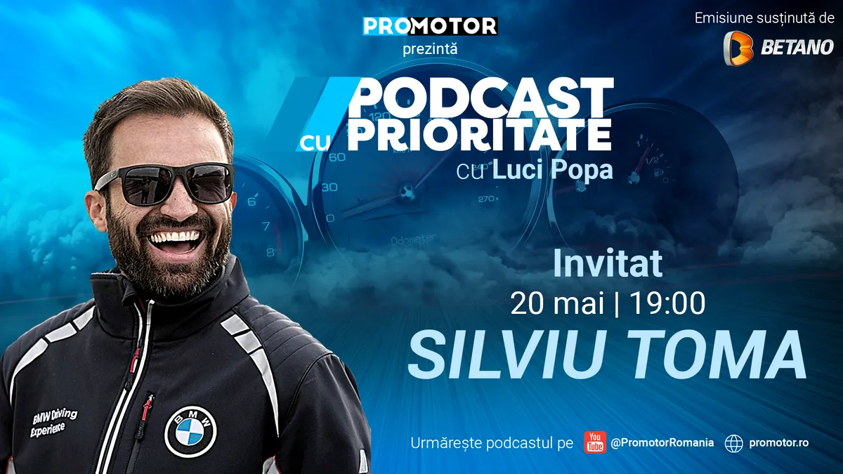 ”Podcast cu Prioritate” ep. 8. Silviu Toma: Opt din zece șoferi ajung acasă în siguranță din pur noroc