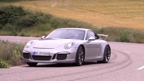 Noul Porsche 911 GT3, testat de Chris Harris. VIDEO