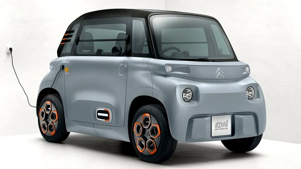 Fiat va readuce la viață modelul Topolino sub forma unei versiuni a cvadriciclului electric Citroen Ami