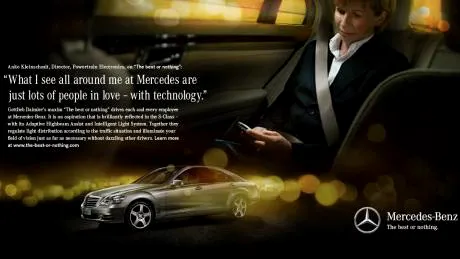 Mercedes Benz are un nou slogan