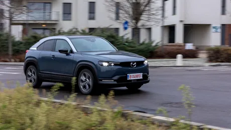 Test drive cu Mazda MX-30, primul model 100% electric al mărcii japoneze