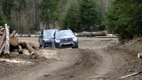 Dacia Duster versus Volkswagen Tiguan. Care e mai tare în off-road?