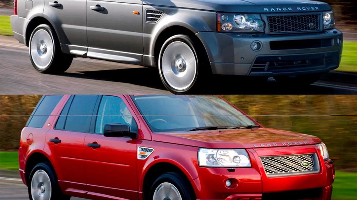 HST upgrade pentru Ranger Rover Sport şi Freelander