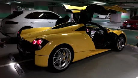 Un băiat de 15 ani primeşte cadou un Pagani Huayra