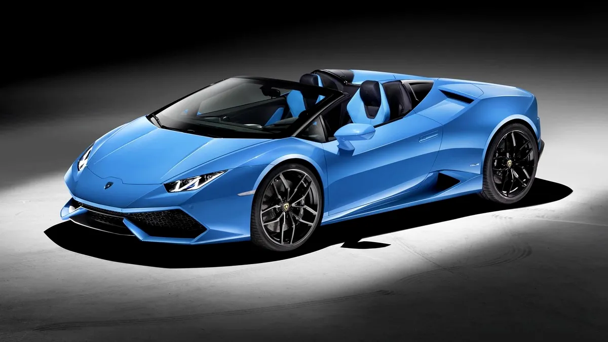 Lamborghini Huracán Spyder: imagini şi informaţii oficiale