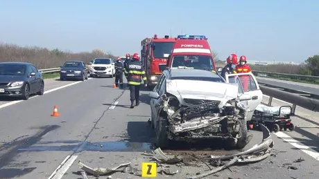 Blocaje rutiere și accidente în lanț pe șoselele din România în Vinerea Mare