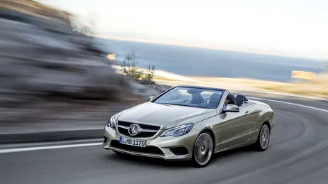 Mercedes-Benz E-Class Coupe şi Cabrio facelift: imagini şi informaţii oficiale