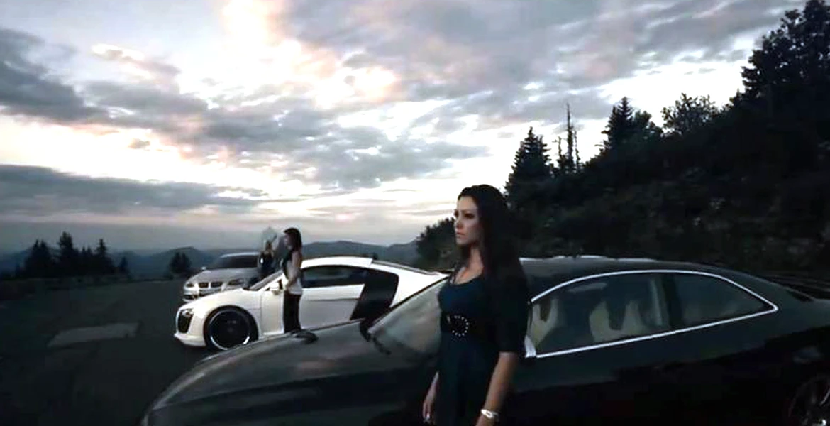 VIDEO: Simfonie cu femei superbe, în Audi şi BMW
