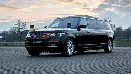 Pentru dictatori. Un Range Rover blindat și modificat arată ca o fortăreață pe roți