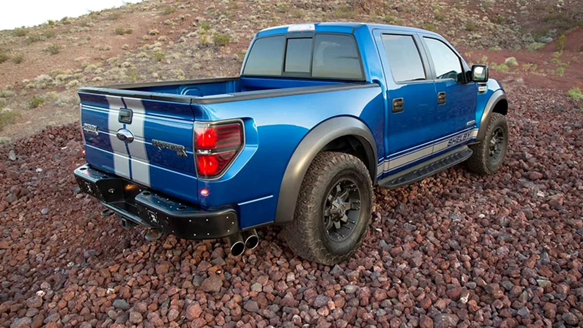 Shelby duce un Ford SVT Raptor la peste 700 de cai-putere