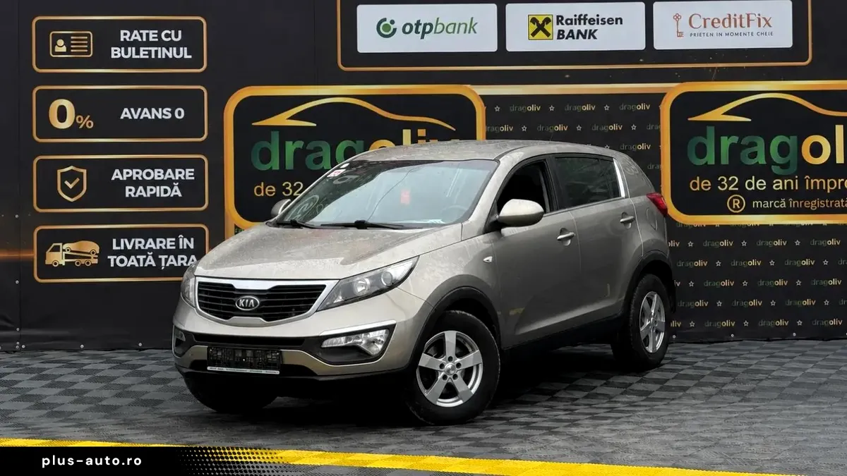 Mașina Zilei: Kia Sportage diesel, alternativa sud-coreeană la modelele germane la sub 7.500 de euro. Cu ce dotări vine acest SUV?