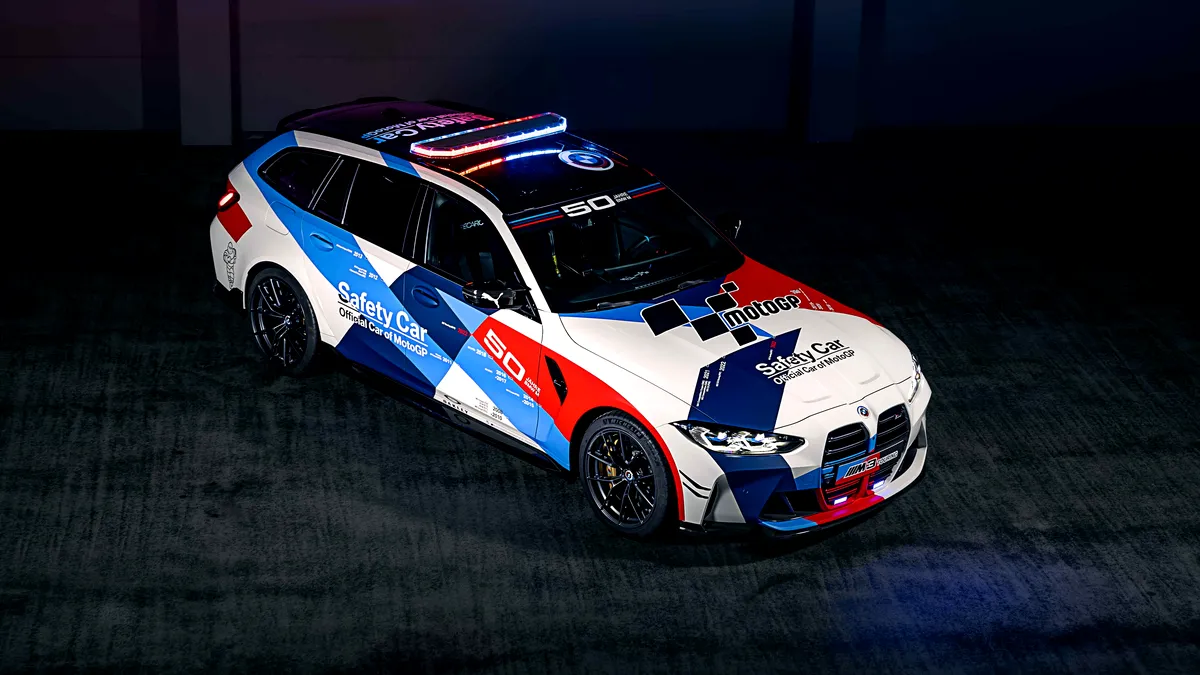 BMW M3 Touring MotoGP Safety Car este prezent la Goodwood Festival of Speed