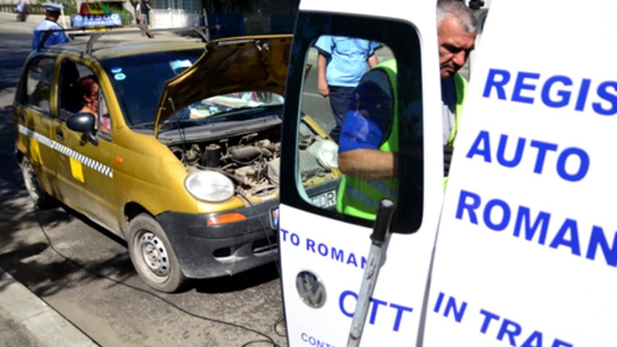 Autorităţile au verificat 81.702 de maşini. Află câte dintre ele prezintă pericol iminent de accident