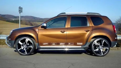 Tuning pentru Dacia Duster: Eibach şi Giacuzzo Design