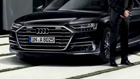 Audi A8 L Security - Limuzina blindată este o fortăreață pe roți