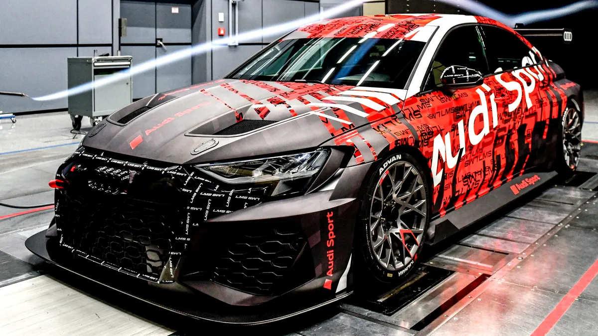 Noul model TCR Audi Sport Audi RS 3 LMS este supus unui program intens de testare