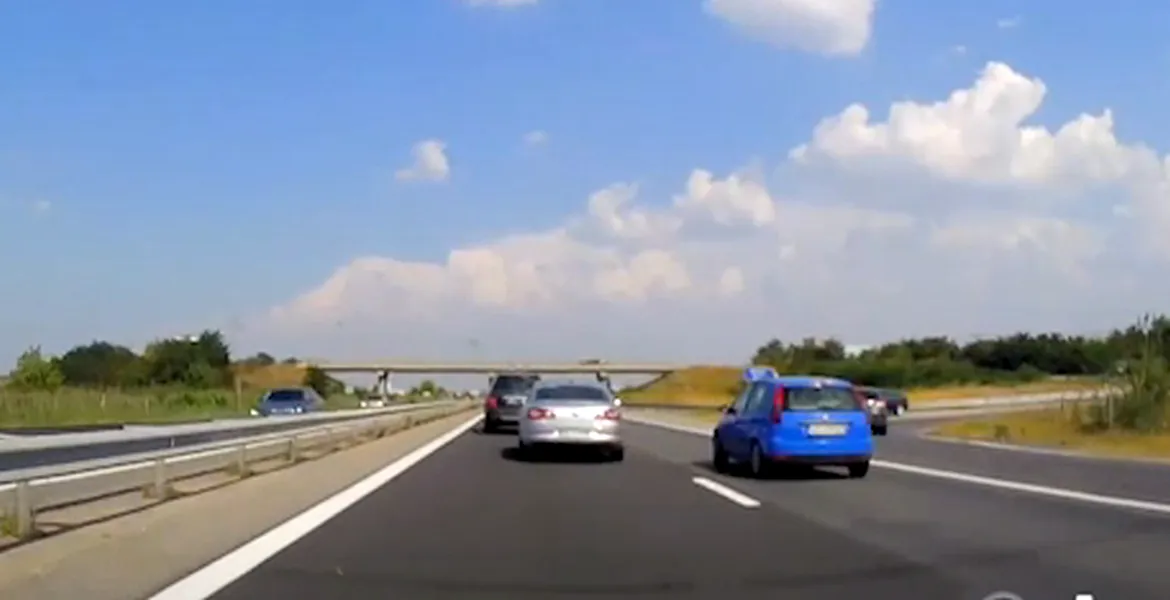 Daţi-vă că vine tare! Cel mai grăbit Passat – VIDEO